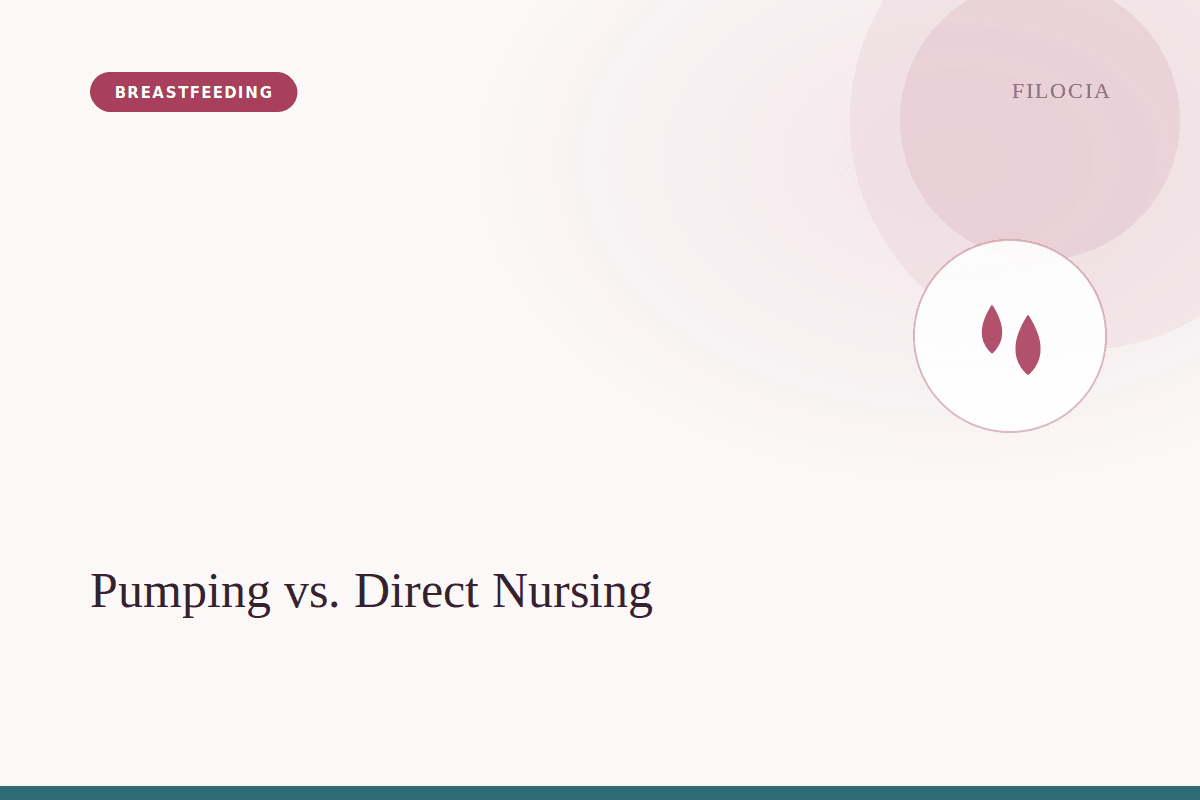 Photograph accompanying “Pumping vs. Direct Nursing: Finding What Works for You”